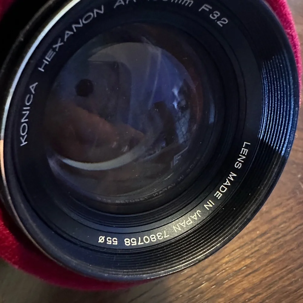 Konica AR-mount 135mm Focal f/3.2 Camera Lens 7380758